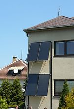 Solární systém pro přitápění a ohřev teplé vody